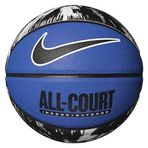 Nıke Everyday All Court 8P Graphıc Deflated Star Blue/Black/ Basketbol Topu N.100.4370.455.07