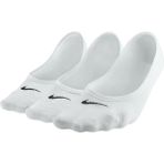 Nike Everyday Lightweight Women's Training Footie Socks 3lü Babet Çorap Beyaz - Beyaz - Beyaz - 38 - 42