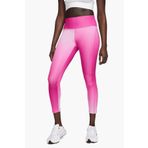 Nike Fast Normal Belli 7/8 Renk Geçişli Cepli Kadın Koşu Tayt Pembe
