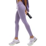 Nike Fast Running Leggings Full Length Leggings 3 Cepli Toparlayıcı Tam Boy Mor Tayt