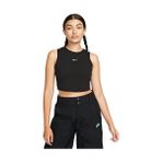 Nike FB8279-010 Siyah W NSW ESSNTL RIB CRP Tank Günlük Kadın Atlet
