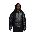 Nike FB8769-010 Siyah Sportswear Classic Puffer Shine Kadın Günlük Therma Fit Şişme Mont