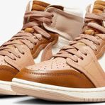 Nike FB9891-200 Air Jordan 1 High Method Of Make Legend Medium Brown Kahverengi Sneaker Kadın Spor Ayakkabı