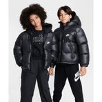 Nike FD2846-014 Siyah Sportswear Therma-FIT Repel Loose Hooded Jacket Çocuk Mont