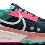 Nike FD5191-400 ZoomX Zegama Trail 2 Mavi Kadın Koşu Ayakkabısı