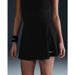 Nike FD6528-010 Victory Dri-FIT Fırfırlı Kadın Tenis Eteği - Siyah