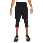 Nike FJ6819-010 Siyah Pro Dri-Fit 3QT Antrenman Çocuk Tayt