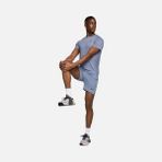Nike Flex Rep Dri-Fit Fitness Training Short-Sleeve Erkek Spor T-Shirt FN2979 493 - Mavi