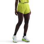 Nike FN2328-389 Yeşil Aeroswift Dri-Fit ADV Mid-Rise Brief-Lined 3 inç Kadın Koşu Şort