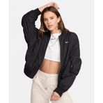Nike FN2839-010 Sportswear Essential Oversized Bomber Siyah Kadın Ceket