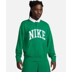Nike FN3112-365 Club Fleece Long-Sleeve Fleece Polo Yeşil Erkek Sweatshirt