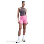 Nike FN3211-675 W NK DF ONE HR 5IN SHORT Pembe Regular Fit Kadın Tayt