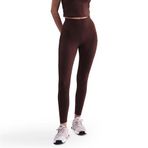 Nike FN3241-652 One Kadın Yüksek Belli 7/8 Tayt (Cepli) - Bordo