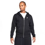 Nike FN3861-010 Siyah Club Full-Zip Fleece Hoodie Erkek Sweatshirt