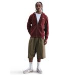 Nike FN3861-619 M NK CLUB BB FZ HOODIE Bordo Erkek Zip Ceket