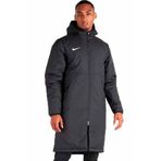 Nike Football Synthetic Fit Loose Fit Jacket Erkek Bol Kesim Kapüşonlu Mont Parka Siyah