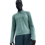 Nike FQ2494-017 Mavi Dri-Fit Pacer Top Half-Zip Erkek Koşu T-Shirt