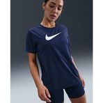 Nike FQ4975-410 Kadın Dri-FIT Grafikli Tişört - Lacivert