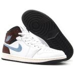 Nike FQ7831142 I-122 Air Jordan 1 Mid SE Erkek Beyaz Spor Ayakkabı