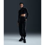 Nike FZ3682-010 Sportswear Collection Mid-Rise Velour Sweatpants Siyah Kadın Eşofman Altı