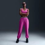 Nike FZ5996 518 Phoenix Fleece Hr Oversize Pant 2 Kadın Eşofman Altı - XS - Mor