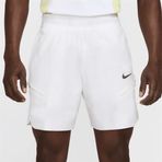 Nike FZ6899-100 Court Slam Dri-FIT Beyaz Erkek Tenis Şortu