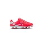 Nike Genç Çim Zemin Kramponu Jr Tiempo Legend 10 Club Fg/Mg (DAR KALIP) Kırmızı