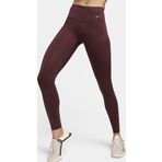 Nike Go Firm Support High Rise Full Length Kadın 6 Cepli Antreman Taytı Koyu Bordo