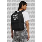 Nike Heritage Logo College And University Black Backpack 25 Lt Günlük Okul Sırt Çantası Siyah
