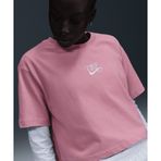Nike HF9500-699 Sportswear Short-Sleeve Crop Pembe Kadın T-Shirt