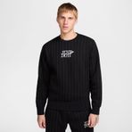 Nike HJ2157-010 Club BB Crew JDI Aop Siyah Erkek Sweatshirt