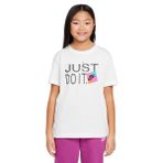 Nike HM5852-100 Beyaz Brandmark 1 JDI Antrenman Çocuk T-Shirt