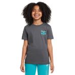 Nike HM5855-021 Gri Sportswear Çocuk Günlük Stil T-Shirt