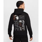 Nike HQ8594-010 Siyah Club French Terry Hoodie Erkek Sweatshirt