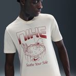 Nike HQ9264-110 Tee OC FB GFX Bej Erkek T-Shirt