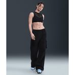 Nike HV1966-010 Sportswear Mid-Rise Oversized Woven Cargo Pants Siyah Kadın Pantolon