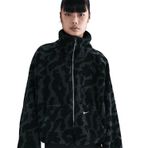 Nike HV2070-010 Siyah Sportswear High-Pile Fleece Jacket Kadın Ceket