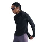 Nike HV2996-010 Siyah Tempo Dri-Fit Flash Half-Zip Kadın Koşu T-Shirt