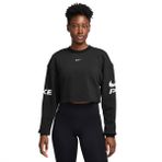 Nike HV3591-010 Siyah Pro Dri-Fit Fleece Kadın Antrenman Sweatshirt