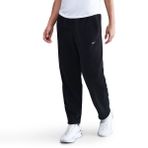 Nike HV3707-010 Siyah One Therma-Fit Mid-Rise Fleece Polar Kadın Antrenman Eşofman Altı