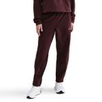 Nike HV3707-652 Bordo One Therma-Fit Mid-Rise Fleece Polar Kadın Antrenman Eşofman Altı