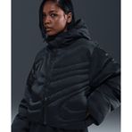 Nike IB2005-010 Siyah Sportswear Swoosh Series Therma-FIT Oversized Down Puffer Jacket Kadın Mont