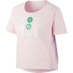 Nike Icon Clash Running Kadın T-Shirt CU3040-663 - Pembe
