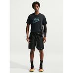 Nike IH4238-014 M NK DF TEE RUN SWOOSH Siyah Yuvarlak Yaka Erkek T-Shirt