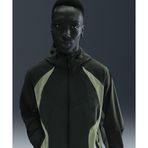 Nike IH8461-355 Tech Dri-Fit Woven Color-Block Windrunner Loose Yeşil Erkek Ceket