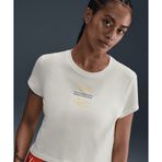 Nike IH8506-133 Sportswear Graphic Bej Kadın T-Shirt