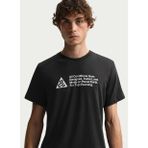 Nike IO9629-010 M ACG DF TEE STD TRAIL L Siyah Yuvarlak Yaka Erkek T-Shirt
