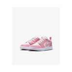 Nike Jordan 1 Low Alt Ps kız Çocuk lastik bağcıklı pembe cırtlı deri Ayakkabı dr9748-661