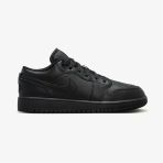 NİKE Jordan Air 1 Low Genç Çocuk Siyah Spor Ayakkabı