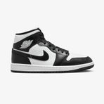 NİKE Jordan Air 1 Mid Siyah Spor Ayakkabı